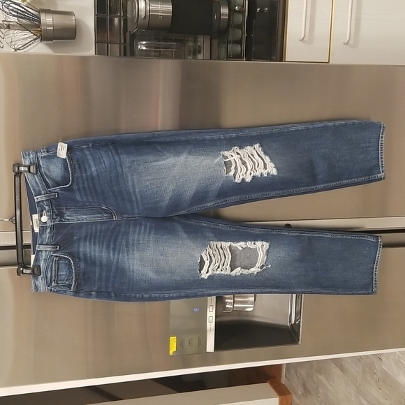 💕L'AGENCE💕 Ezra Ultra High Rise Relaxed Stovepipe Jeans ~ Newberry Blue 27 NWT - Picture 9 of 16